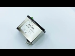 मेटल केस ईएमआई पावर फिल्टर OEM ODM 120V 250V सतह माउंट