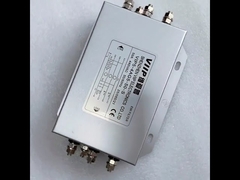 50A सैन्य ईएमआई फ़िल्टर दमन फ़िल्टर दो चरण 3 चरण 110/250VAC