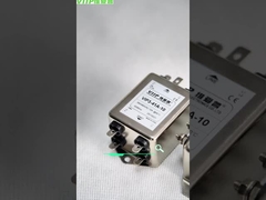 अधिकतम लीकेज करंट 115VAC/60HZ 1.4mA अधिकतम के साथ 380/600V AC फ़िल्टर।