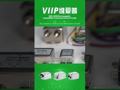 दो स्टेज 3 फेज मिलिट्री ईएमआई फिल्टर 50A ब्लॉक टर्मिनल के साथ