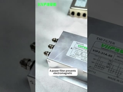 कम पास इन्वर्टर ईएमआई फ़िल्टर 50dB न्यूनतम सम्मिलन हानि और 50Ω इनपुट प्रतिबाधा के साथ