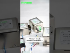 पैकेज मशीन के लिए 3 चरण एसी ईएमआई फ़िल्टर 440V कम रिसाव वर्तमान