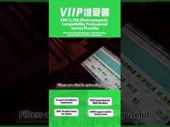 कम पास पावर लाइन एसी ईएमआई फ़िल्टर 110V 250V वायर लीड के साथ