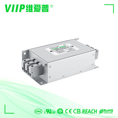 खरीदें 250V 440V इन्वर्टर EMI फ़िल्टर 100A लो पास EMC नॉइज़ फ़िल्टर online manufacture