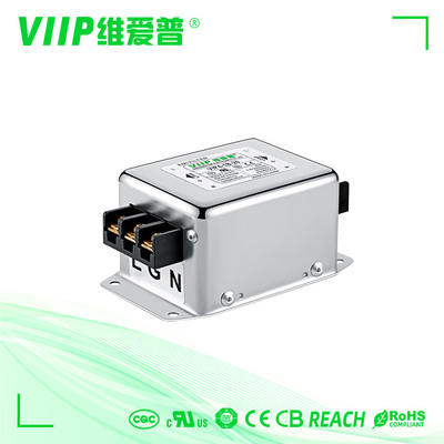 खरीदें VIIP OEM ODM AC पावर लाइन EMI फ़िल्टर 1760VDC 30-100dB online manufacture