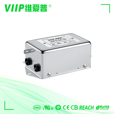 खरीदें चिकित्सा उपकरण 1450VDC सामान्य मोड EMI फ़िल्टर 6A 120V online manufacture