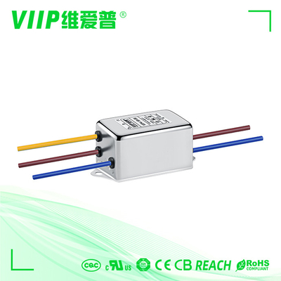 खरीदें चिकित्सा उपकरण ईएमआई पावर लाइन फ़िल्टर 120V 250V वायर लीड online manufacture