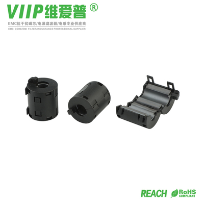 खरीदें F9 Multiple Sizes Available Clip On Ferrite Core With EMI Suppression RoHS Reach Certification online manufacture