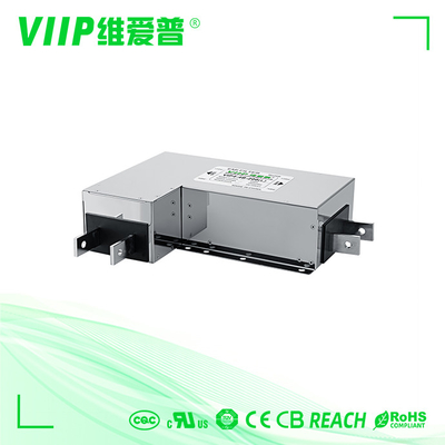 VIIP 60VDC प्लग इन पावर लाइन शोर फ़िल्टर ईएमआई फ़िल्टर 30A