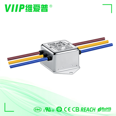 सर्वो मोटर के लिए विद्युतचुंबकीय हस्तक्षेप VFD EMI फ़िल्टर 1760VDC