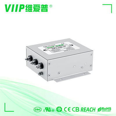 VFD के लिए 250VAC 150A इन्वर्टर EMI फ़िल्टर RFI दमन फ़िल्टर