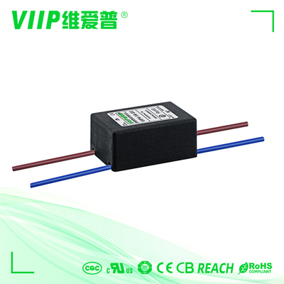 30A एक चरण ईएमआई दमन फ़िल्टर 30-100dB एसी लाइन ईएमआई फ़िल्टर