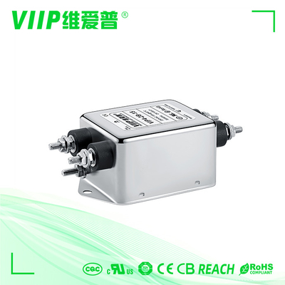 CNC मशीनों के लिए 15A 50 / 60HZ इलेक्ट्रिकल पावर EMC EMI फ़िल्टर