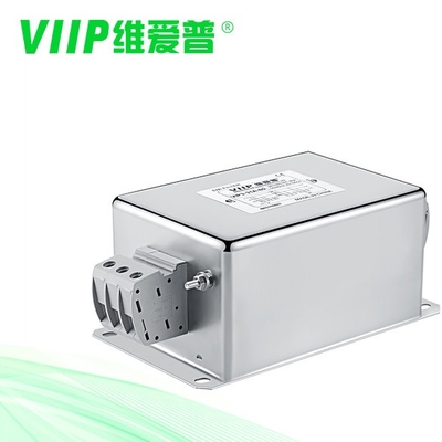 सूचना सुरक्षा 380V 440V 3 चरण ईएमआई फ़िल्टर ब्लॉक टर्मिनल के साथ