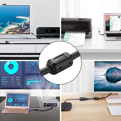 Snap-On फेराइट रिंग VIIP कस्टम EMI फ़िल्टर सेवा पावर लाइन सिग्नल लाइन फ़िल्टर CE FCC प्रमाणित EMC समर्थन